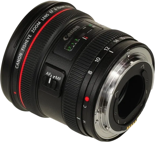 Ремонт EF 8-15mm f/4.0L Fisheye USM